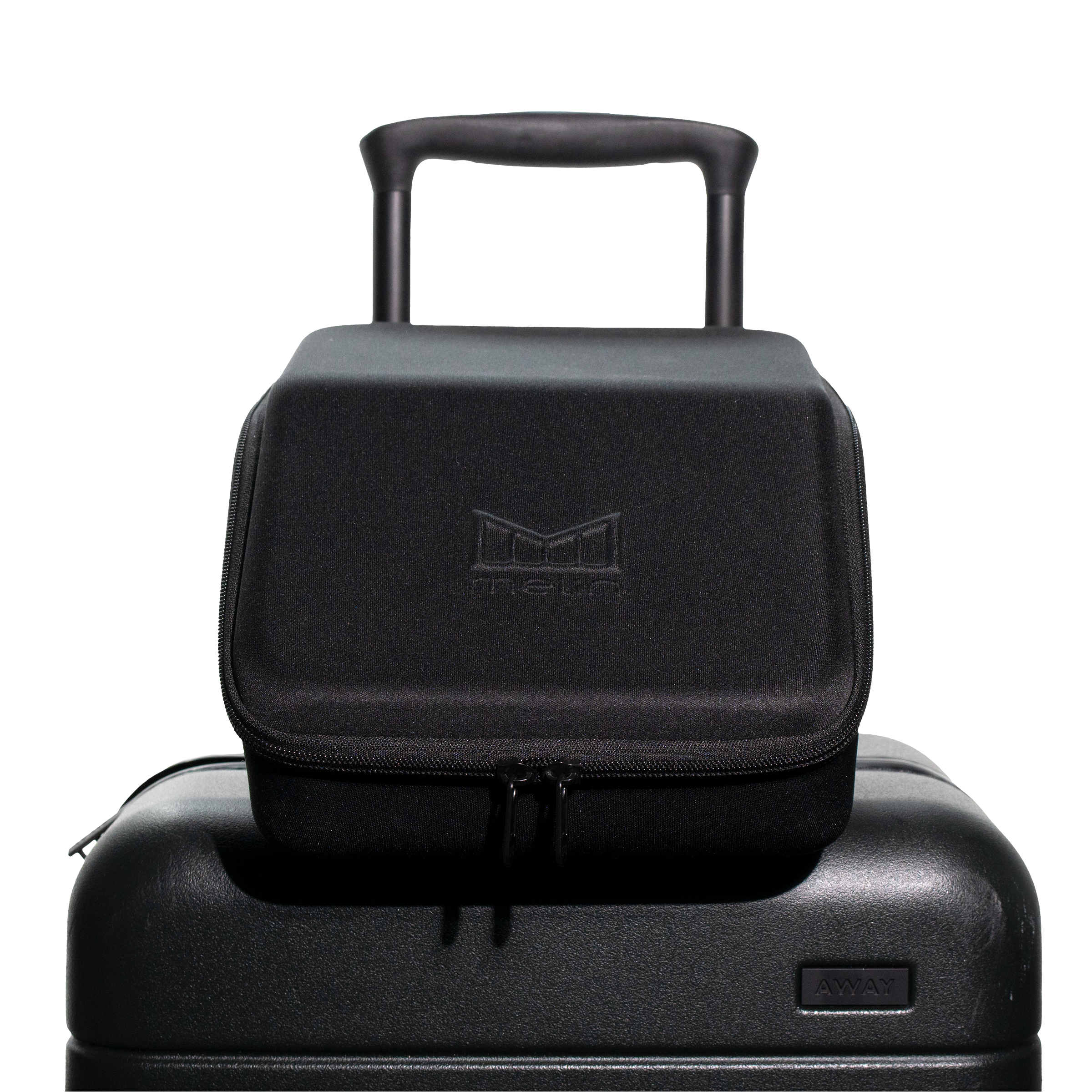 3 Hat Travel Case - Black
